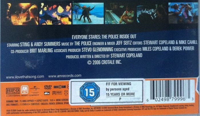 The Police [2006] Everyone Stares The Police Inside Out [Music DVD]