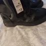 Dunnes Black Patent Boots Image 3