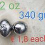 Egg - Slip Sinker 28 to 454 gr Image 3