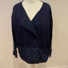 Peruzzi navy jacket size 12