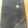Vintage Black Clutch Purse / Evening Bag with Petite Point Flowers Image 6