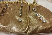 Gold dressy bag