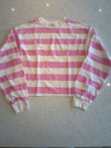 H&M Striped Jumper/Sweatshirt - AGE: 12/13 - AS NEW
