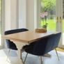 Dining table from NEXT extendable wood dinner kitchen extending Image 2