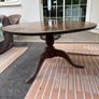 Hardwood Round Dining Table Image 2