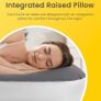 Single Sized Air Bed - Premium Single Air Mattress With a Built-in Electric Pump, Integrated Raised Pillow and Storage Bag MULTIPLE SIZES AVAILABLE (FREE POSTAGE) Image 8