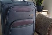Grey Travelite cabin suitcase