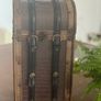 Vintage-style wooden wine gift box Image 5