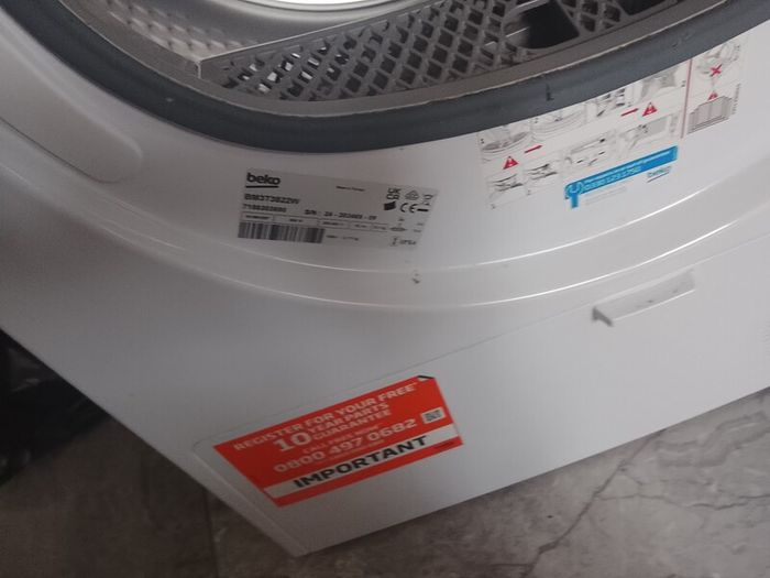 beko condensed heat pump dryer