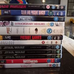 Harrison Ford Dvd Bundle Collection Blade Runner Star Wars Indiana Jones Etc