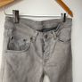 Dsquared2 Mens Grey Stretch Denim Jeans Made In Italy Size 48 Image 2