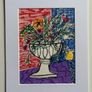 Original Art Fauvist Floral Art Gift Image 5