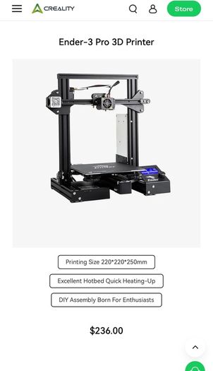 3d printer - Ender 3 Pro