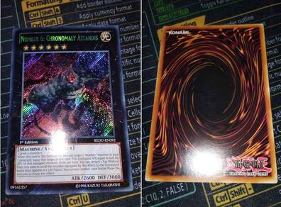 Number 6: Chronomaly Atlandis Return of the Duelist - Yu-gi-oh!