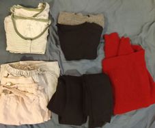 maternity clothes bundle, size S