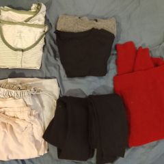 maternity clothes bundle, size S