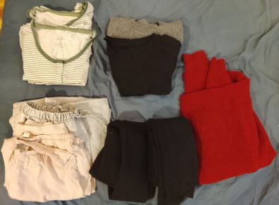 maternity clothes bundle, size S