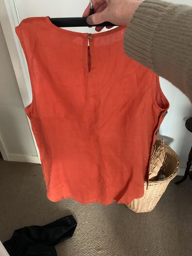 Vintage y2k Monsoon linen top