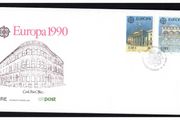 1990 Ireland Europa: Post Office Building Commemorative Stamps An Post First Day Cover (FDC)