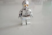 Lego star wars minifigure tc14 protocol droid chrome silver sw0385