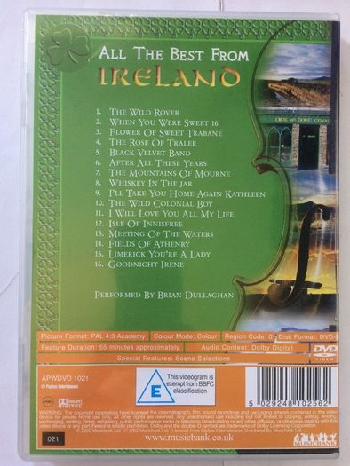 Ireland: All The Best From Ireland [Music DVD]