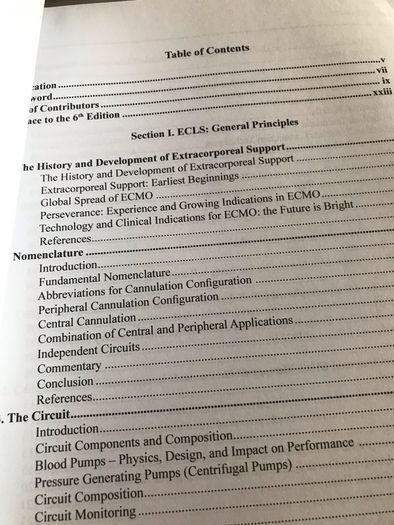 ELSO extracorporeal life support 6th edition the ELSO Red book