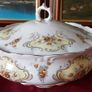 37 Piece Royal Albert September Song Gold Gilt Bone China Dinner Service / Set For 6 Person Setting Made In England Antique Rare And Hard To Find Image 4
