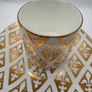 Royal Crown Duchy Gold Fleur-de-Lis Cup & Saucer Image 3