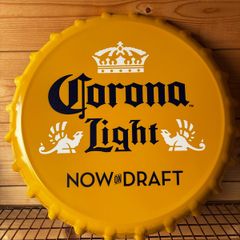 Corona Bottle Cap Wall Display