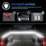 2Pcs 60 Inches LED Truck Bed Strip Lights 12V with Fuse On-Off Switch Waterproof Universal for Truck Van Cargo SUV Boat Image 3