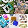 Epoxy Resin Kit 500ml, 2 Part Casting Resin Starter Kit, Resin Kits for Beginners, Epoxy Resin and Hardener with Key Chains Moulds for Sculpting Moulding & Casting, Art & Craft, Jewelry Making Kit (FREE SHIPPING) Image 4