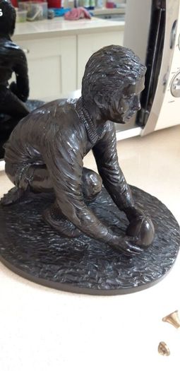 J. Rynhart Limited Edition Bronze Statue of an Irish Rugby Player