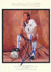 Thomas Dooley Upper Deck autograph card
