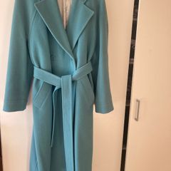 turquoise coat