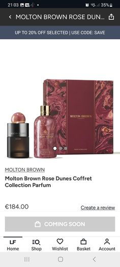 RRP 184e Rose Dunes Fragrance Collection  Eau De Parfum 100 Ml .  Bath & Shower Gel 300 Ml.   3 available. See my other skin and haircare ads also by clicking buysell151