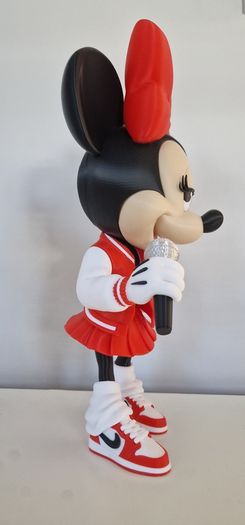 Minnie Mouse Urban Vibes Edition  Hypebeast Streetwear Star Fan Art 3D print
