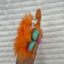 Vintage 1997 Tyco Sesame Street Zoe Bean Bag Plush approx. 8" Used Please see pictures Image 6