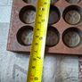 Rare Heavy Antique Medical Caduceus Brass and Metal Coin or Badge for 20 Piece Metal Mold around 1914 to 1945, Image 9