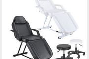 Balance Massage Treatment Therapy Tattooing Bed Chair with Stool