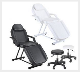 Balance Massage Treatment Therapy Tattooing Bed Chair with Stool