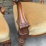 Superb Pair of 19th Century Walnut Armchairs. Image 6