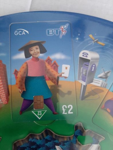 mint 10 world call cards 1998 in folder