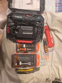 Tool Bundle for Sale - Parkside Cordless Screwdriver & Hand Tools