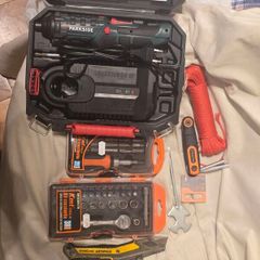 Tool Bundle for Sale - Parkside Cordless Screwdriver & Hand Tools