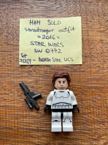 Lego minifigure Han Solo sw0772 - 2016