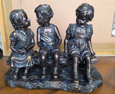 Genisis Ornament "Children on Bench"