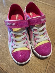 Girls HEELYS Roller Shoes Size 13 Excellent Condition