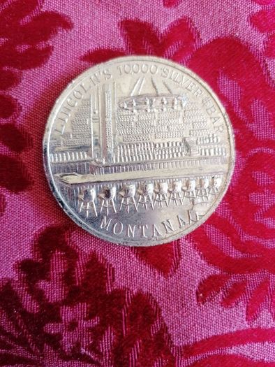 Vintage Montana Lincoln's Bar Token