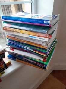 School books mix