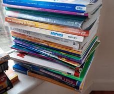 School books mix